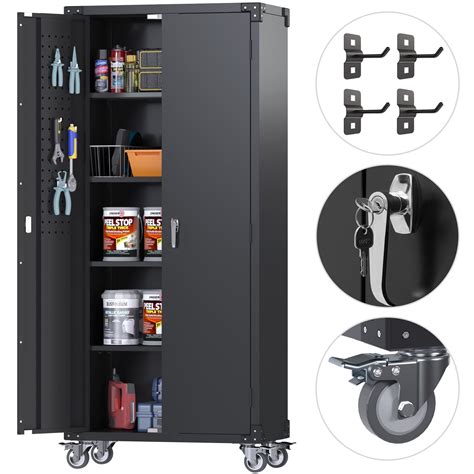 rolling steel cabinet with flip up shelf|GangMei Metal Wall Garage Storage Cabinet with Up .